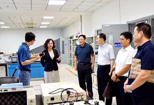 上海市监局副局长一行到山东计量院参观调研