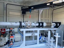 陕西计量院移动式气体流量标准装置试运行