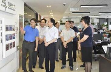 山东省市监局一行赴美核电气走访调研