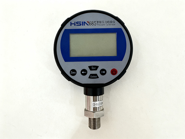 2024澳门原料网HSIN685智能数字压力校验仪走进长春信克自动化